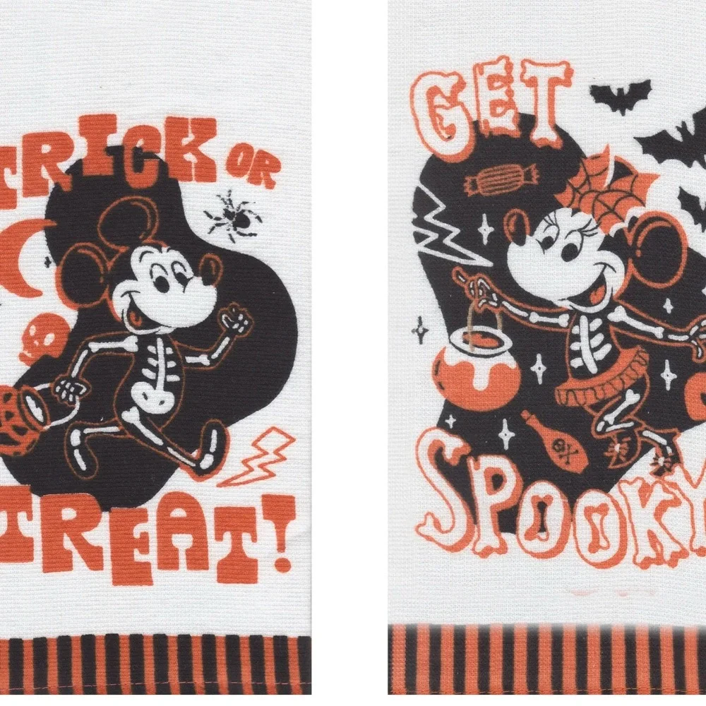 Halloween Mickey Mouse Kitchen Towels